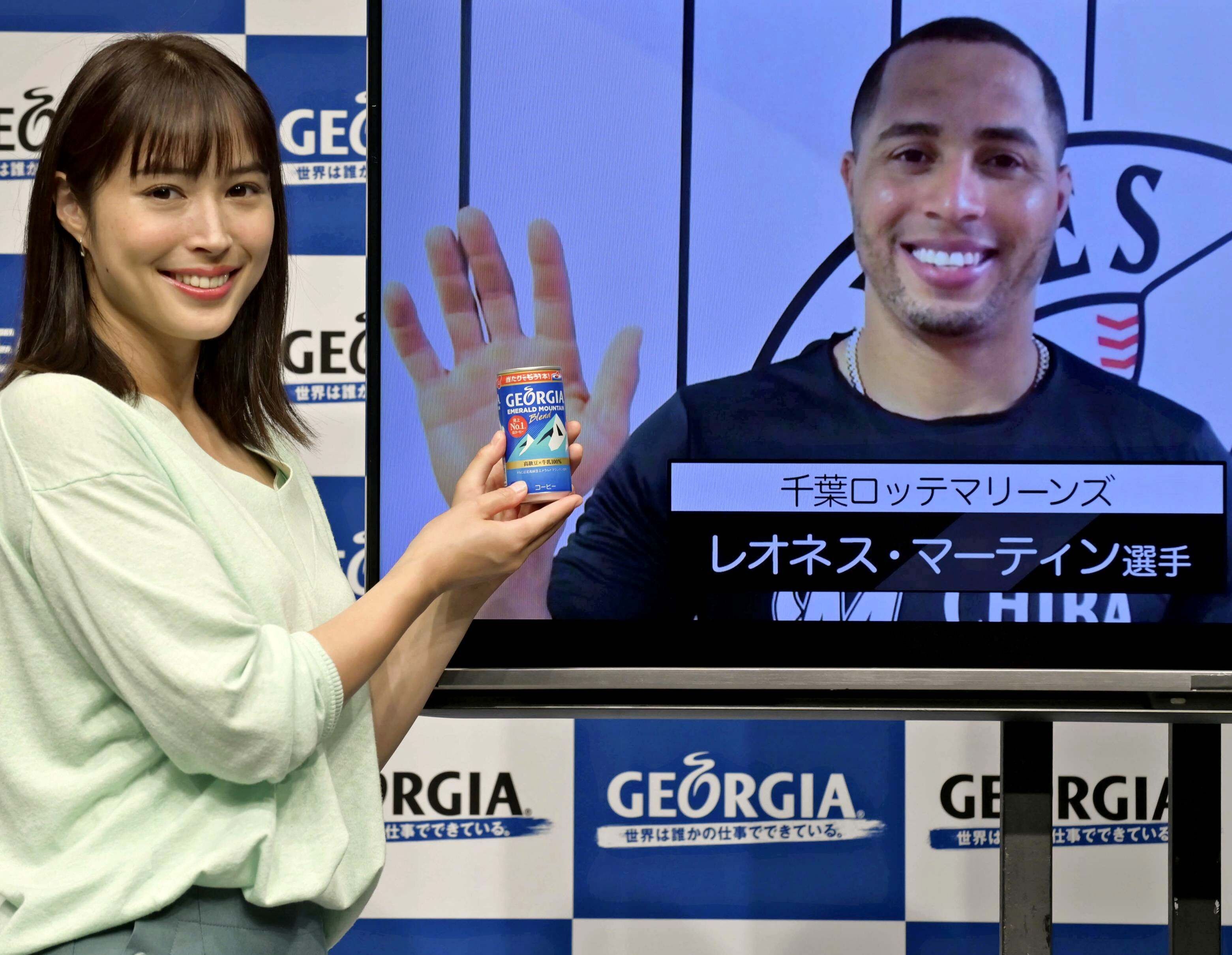 広瀬アリスさんではなくL.マーティン選手です。 似ている？広瀬アリス（左）とロッテ・マーティン - スポニチ